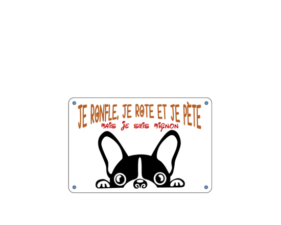 BOULEDOG FR. JE RONFLE