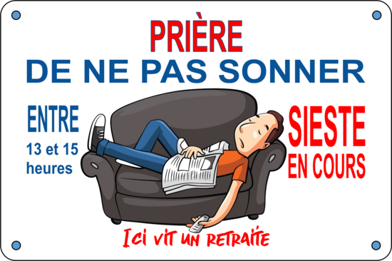 RETRAITE SIESTE