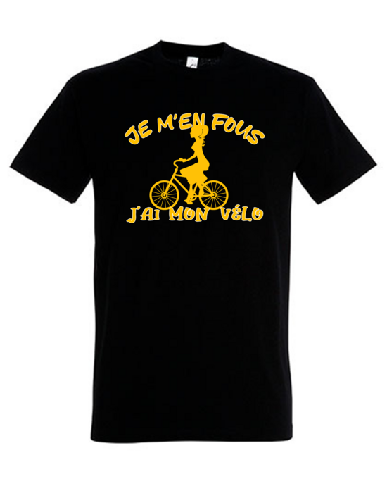 JE M'EN FOUS J'AI MON VÉLO