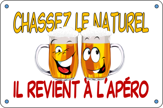 CHASSEZ LE NATUREL