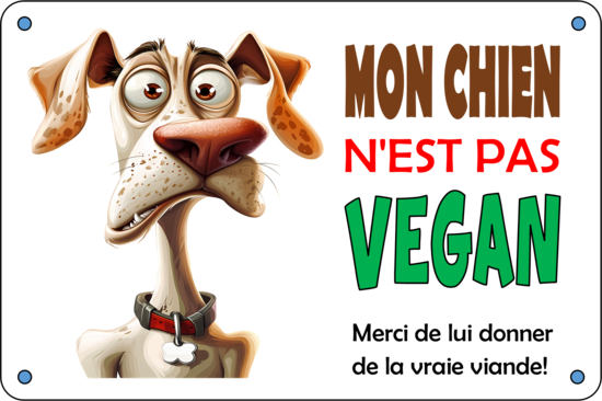 CHIEN VEGAN