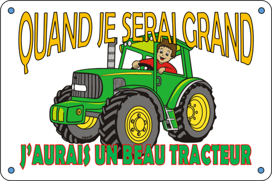 GRAND BEAU TRACTEUR