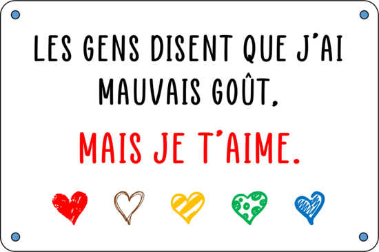J'AI MAUVAIS GOÛT