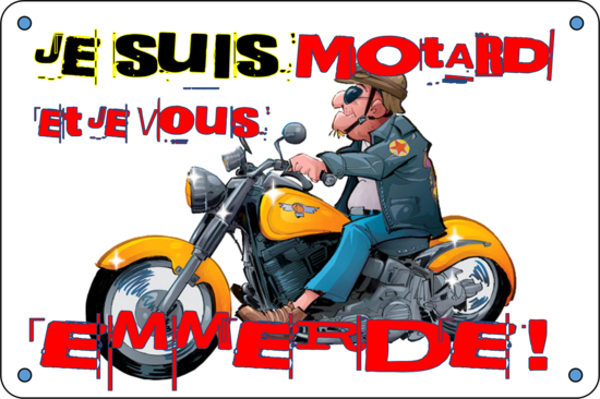 MOTARD EMMERDE
