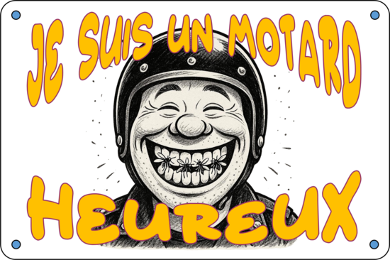 MOTARD HEUREUX