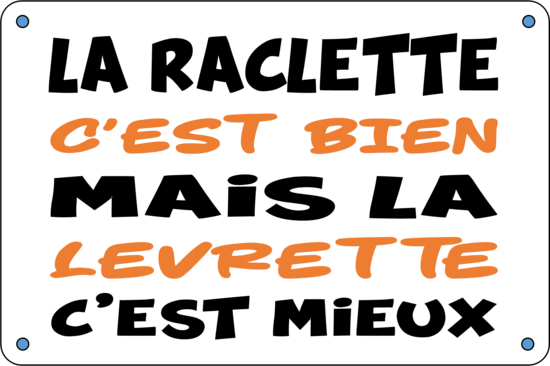 RACLETTE LEVRETTE
